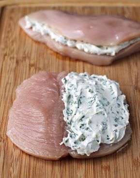 Keto Cream Cheese Stuffed Chicken Breast