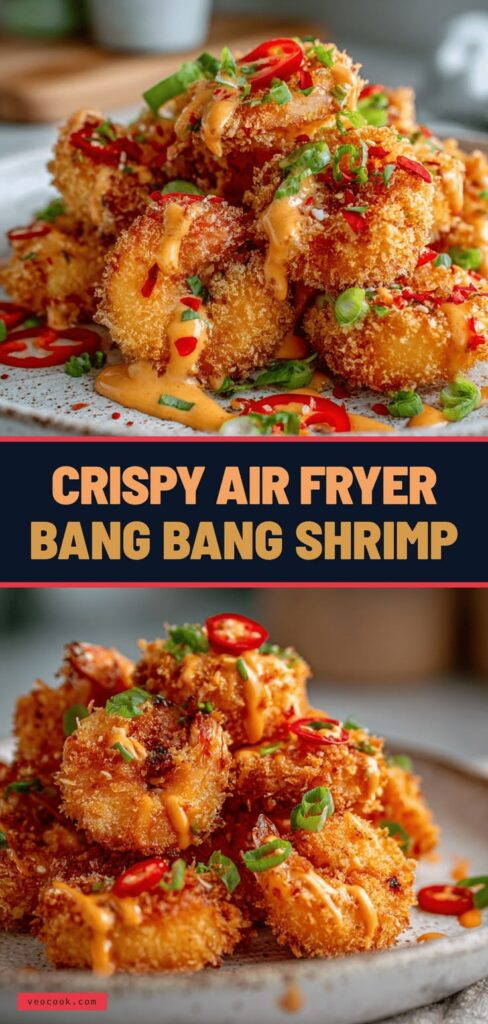 Air Fryer Crispy Bang Bang Shrimp