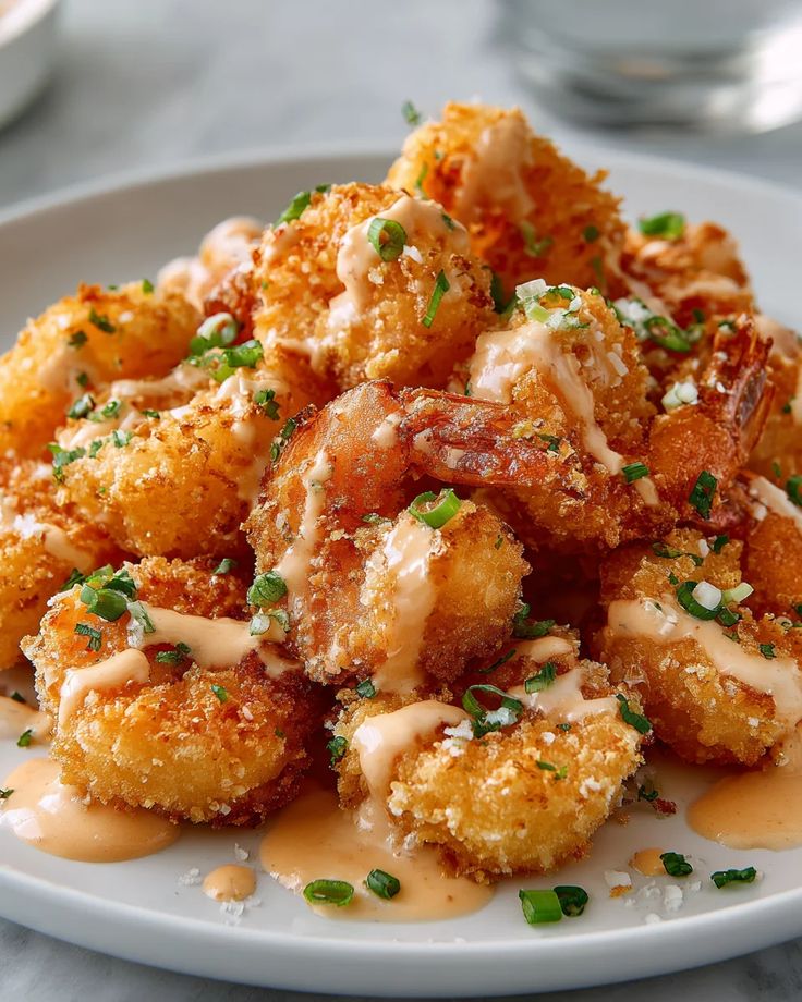 Air Fryer Bang Bang Shrimp Bites 🍤🔥