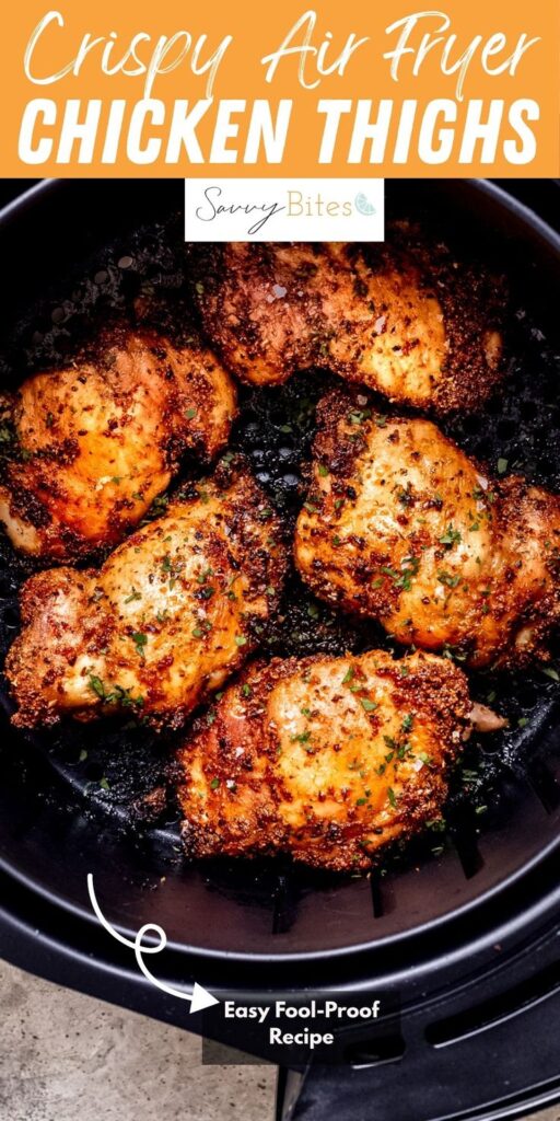 π§π Air Fryer Garlic Butter Chicken Thigh Bites
