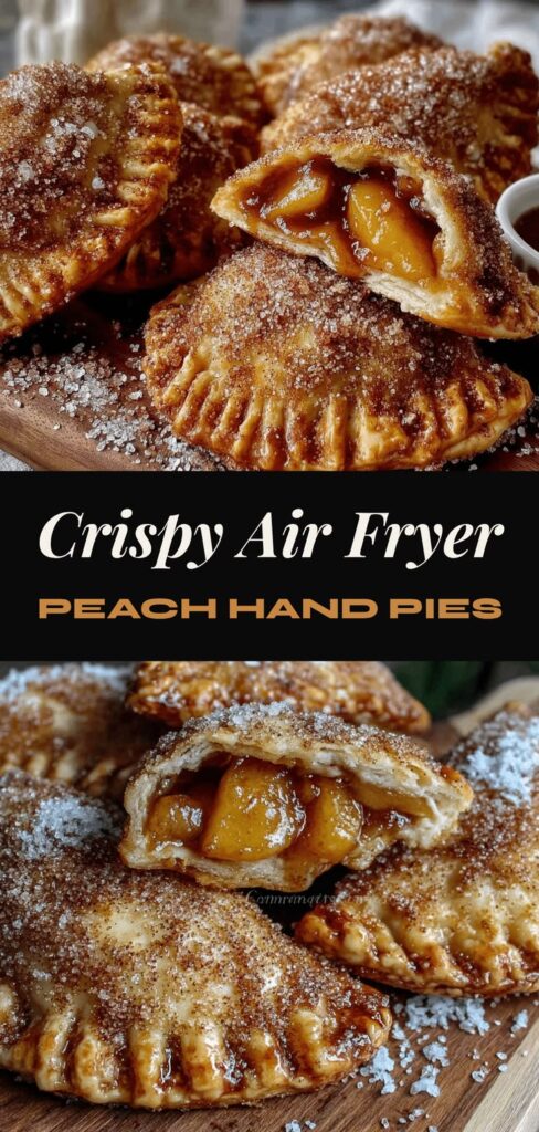 Air Fryer Peach Hand Pies