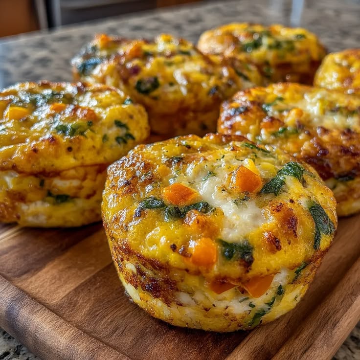 Keto Cheesy Bacon Egg Muffins