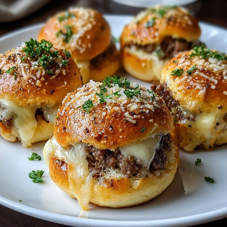 Air Fryer Cheeseburger Meatball Bombs 🧀🥩
