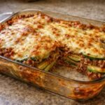 High-Protein Craving Lasagna (Low-ish Carb)