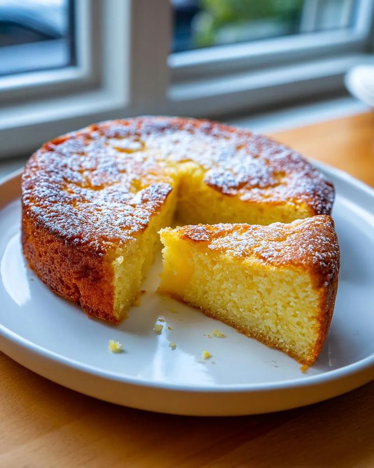 Diabetic Lemon Ricotta Cake (Low-Carb)