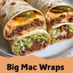 Keto Big Mac Wraps