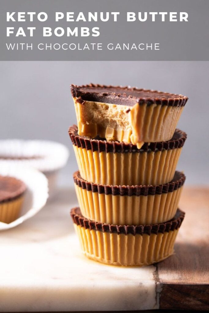 Keto Chocolate Peanut Butter Fat Bombs