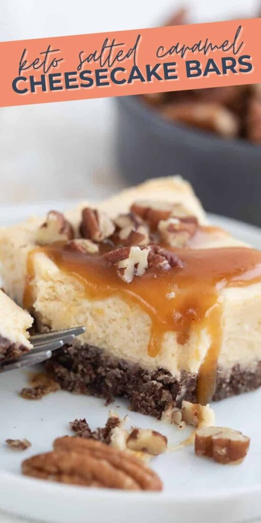 Keto Salted Caramel Cheesecake Mousse