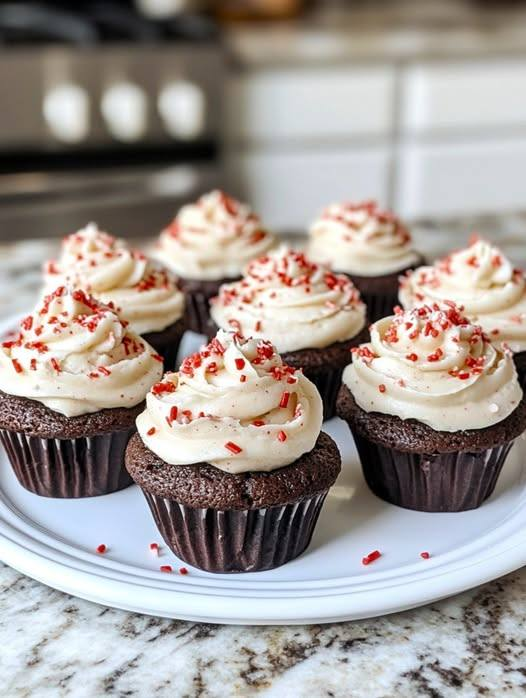 Peppermint Cupcakes (Diabetic-Friendly)