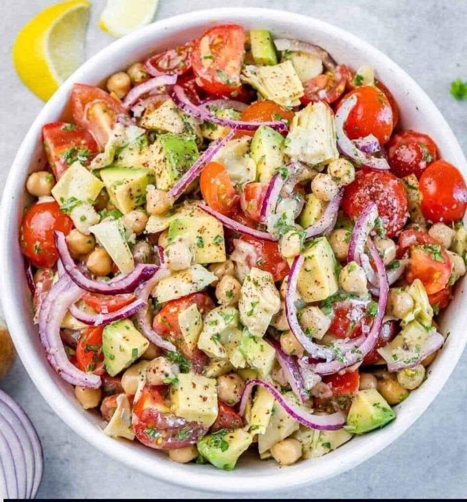 Mediterranean Artichoke and Tomato Salad