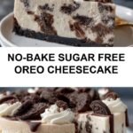 Sugar-Free No-Bake Oreo Cheesecake (Low-Carb Version)