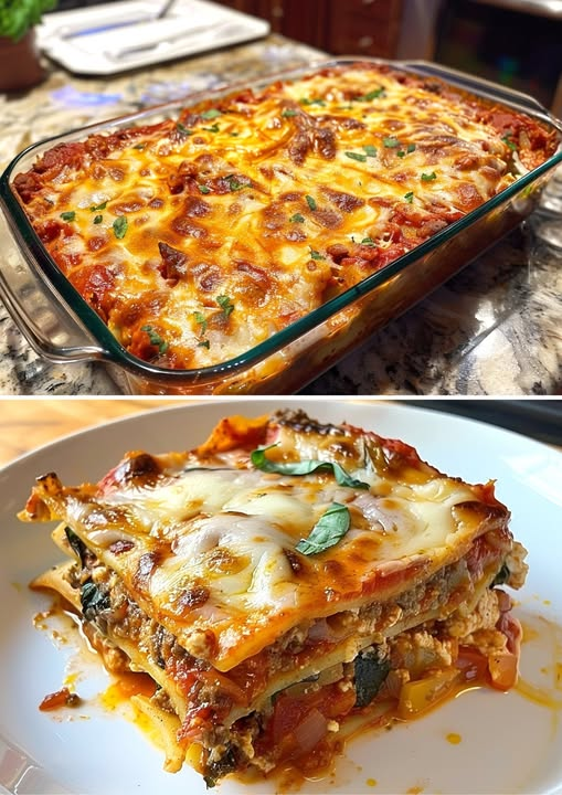 Vegan Ricotta & Spinach Lasagna