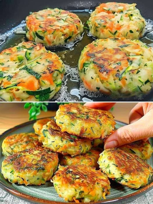 Zucchini & Carrot Fritters