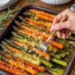 Roasted Asparagus & Carrots.