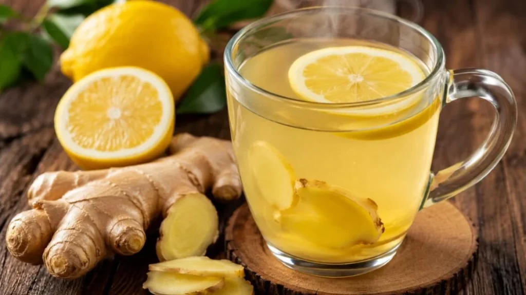 Ginger Lemon Water