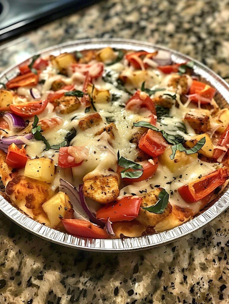 Vegan Crustless Pizza Bowl