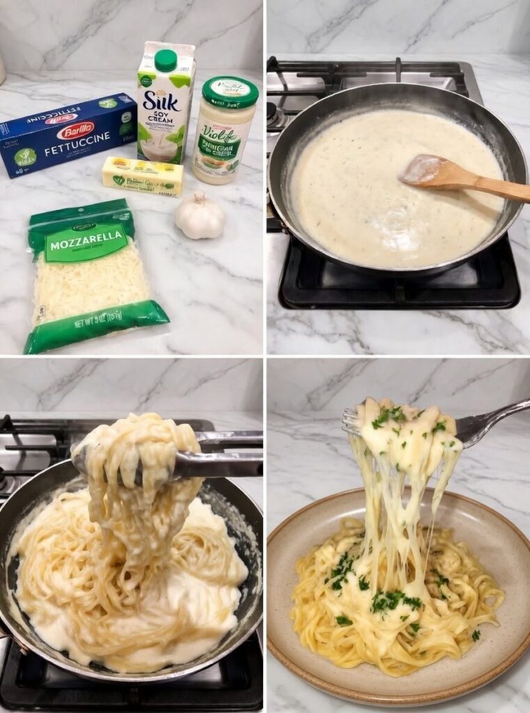 Vegan Dreamy Garlic Butter Noodles