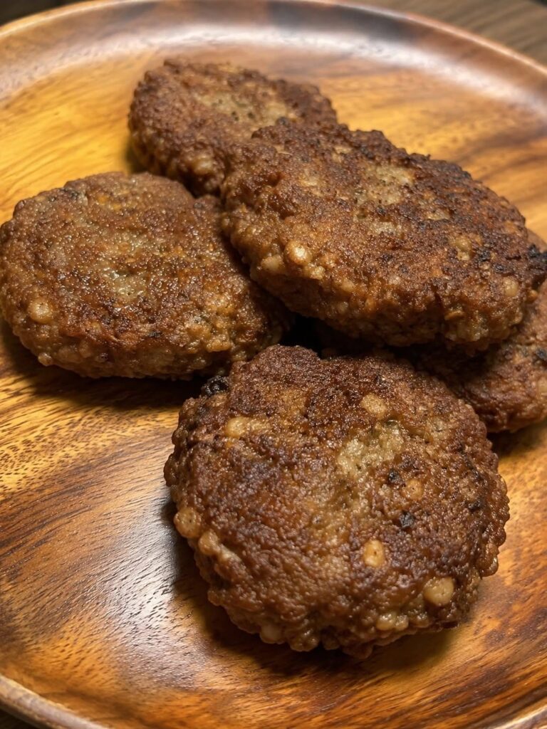Vegan GF Sausage Patties