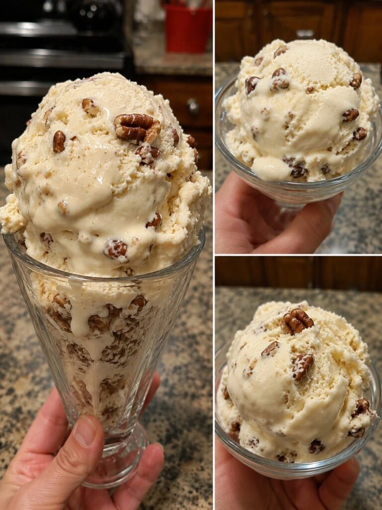 Vegan Pecan Butter Ice Cream