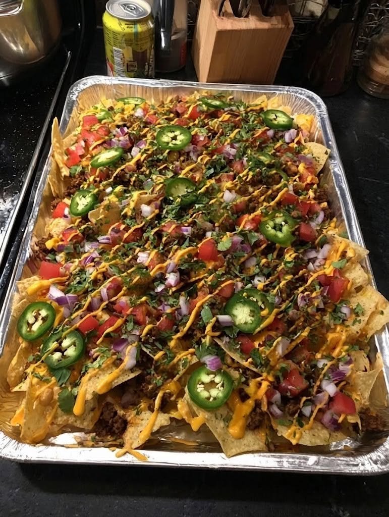 Vegan Sheet-Pan Nachos with Lots of Stuff