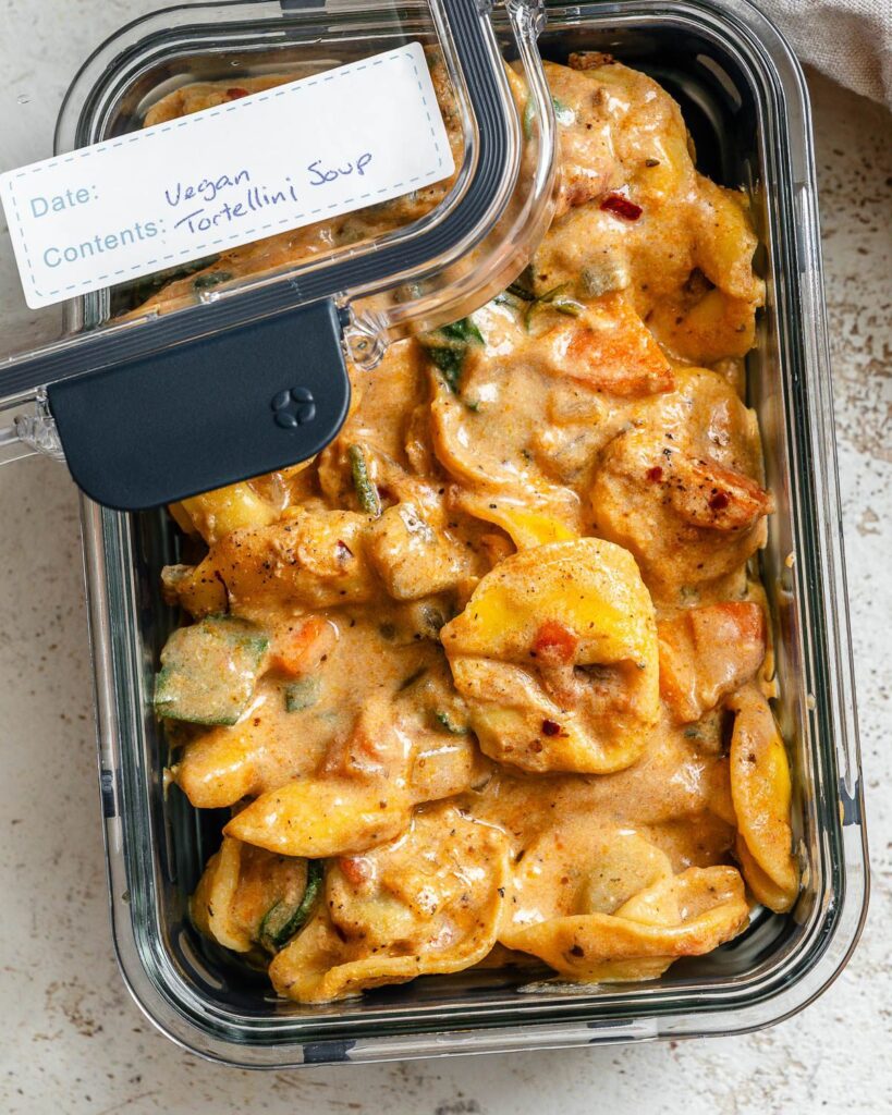 Vegan Tortellini Soup