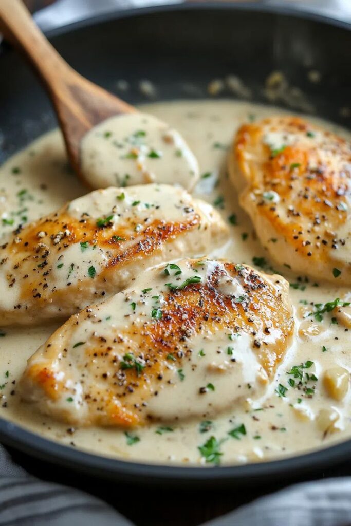 Creamy Garlic Butter Keto Chicken Skillet (One-Pan 30-Minute Dinner)