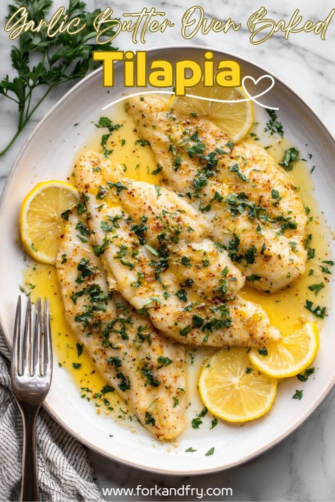 ππ₯ Keto Crispy Garlic Butter Tilapia Skillet