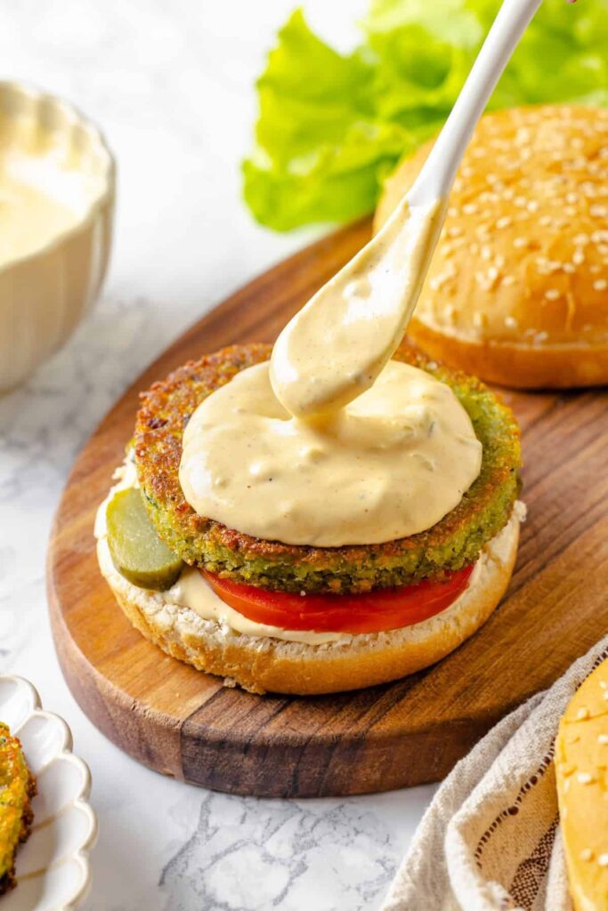 Vegan Burger Sauce (5 Minute Recipe!)