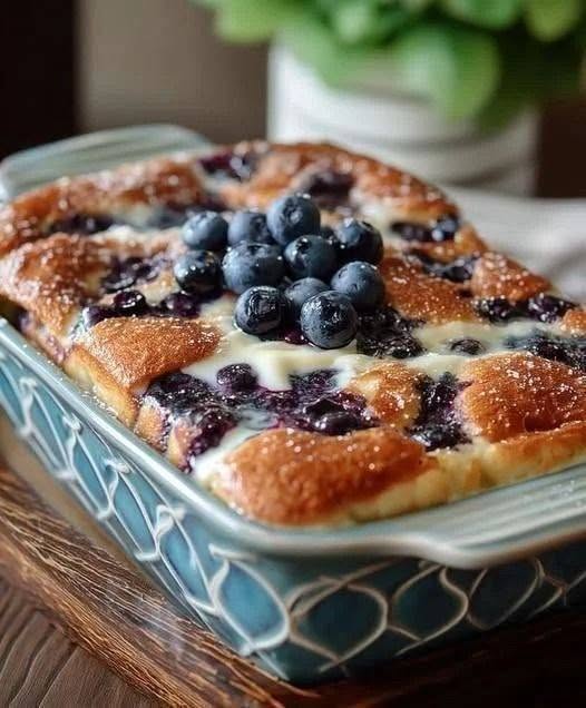 Easy Blueberry Greek Yogurt Bake – No Added Sugar & High-Protein