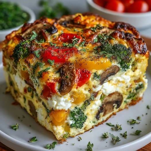 Anti-Inflammatory Cottage Cheese Veggie Bake