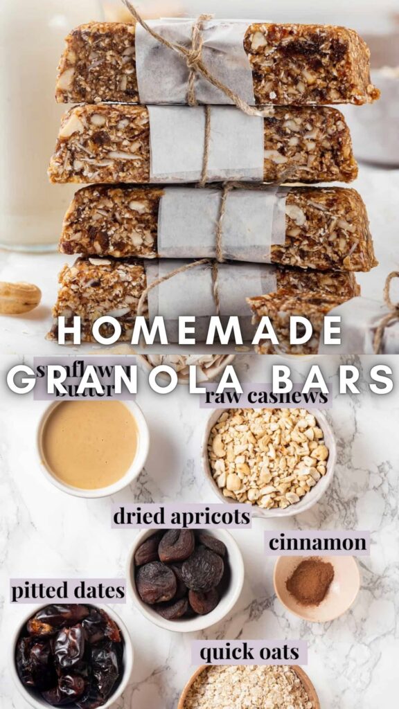 Vegan Homemade Granola Bars