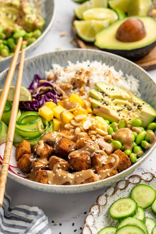 Vegan Peanut Tofu Balls