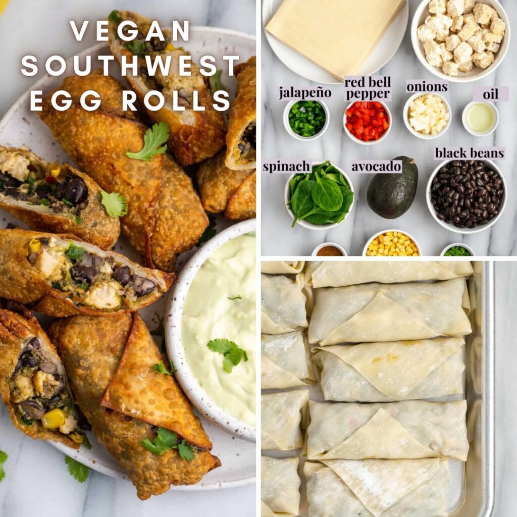 Vegan Southwest Egg Rolls