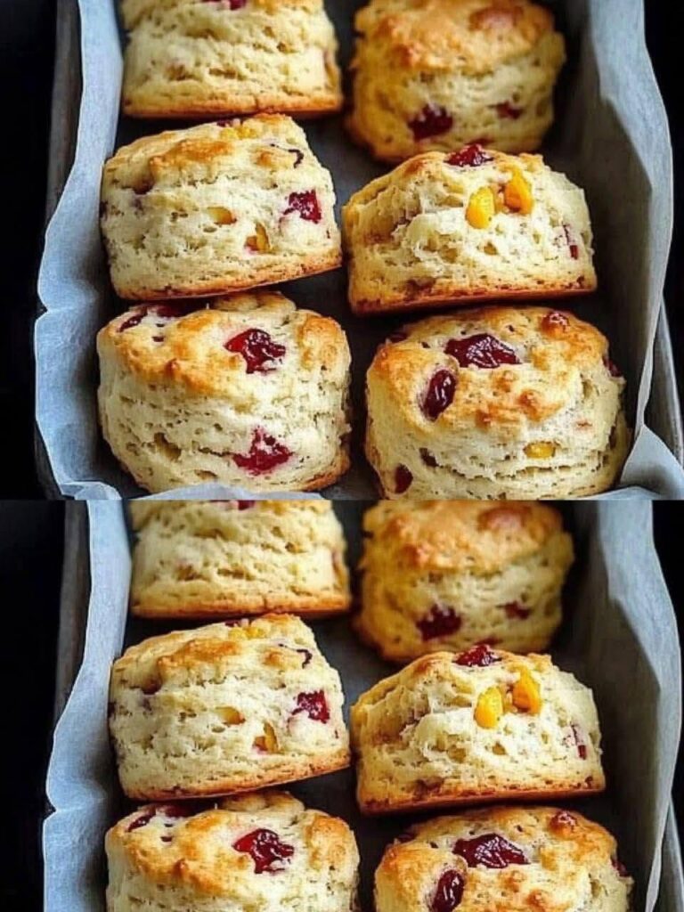 Diabetic-Friendly Cranberry Orange Scones