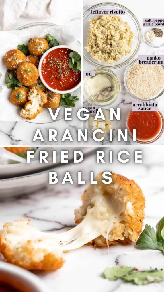 Vegan Arancini Fried Rice Balls