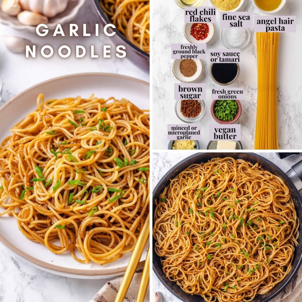 Vegan Garlic Noodles