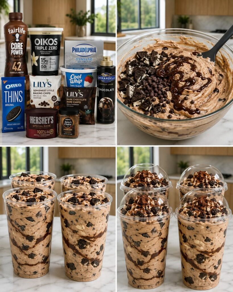 HIGH-PROTEIN JAVA CHIP FRAPPUCCINO McFLURRY CUPS