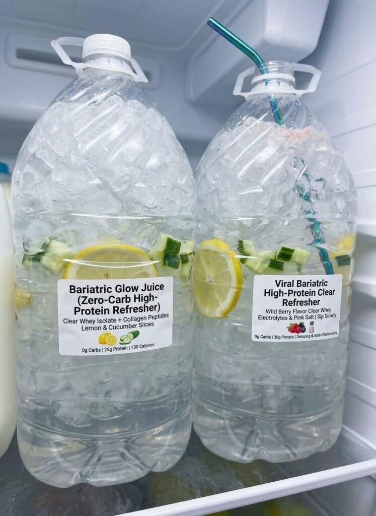 Bariatric Glow Juice (Zero-Carb High-Protein Refresher)