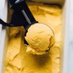 No-Churn Vegan Mango Ice Cream (3 Ingredients)