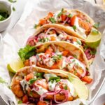 Crispy Beer-Battered Vegan Fish Tacos