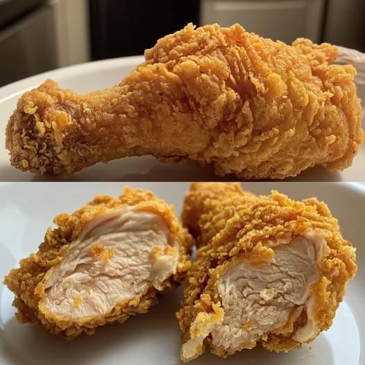 Low Carb KFC Style Crispy Chicken – Crunchy, Juicy & Guilt-Free