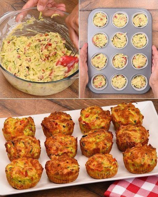 Weight Watcher Zucchini Muffins