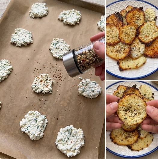 Crispy Cottage Cheese Chips – Crunchy, Low-Carb & High-Protein