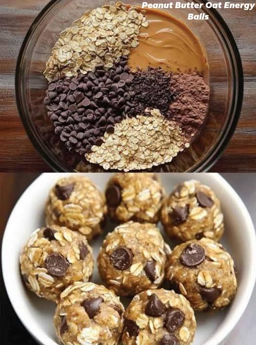 Peanut Butter Oat Energy Balls