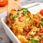 Vegan Cheesy Quinoa Casserole