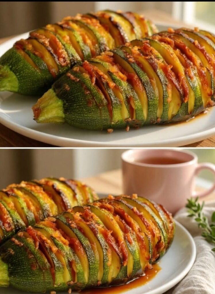 The Ultimate Hasselback Zucchini Recipe