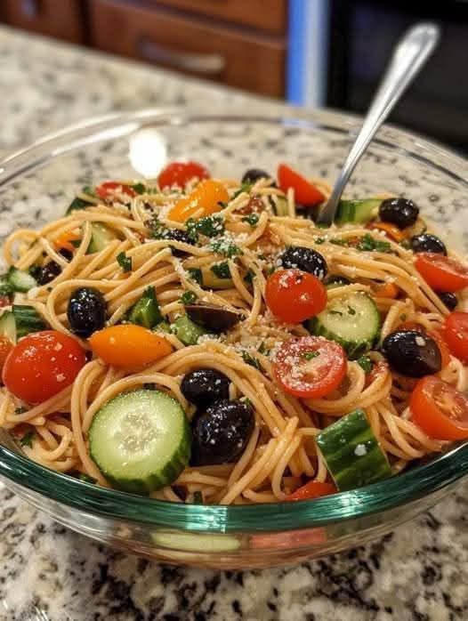 Health Easy California Spaghetti Salad Recipe