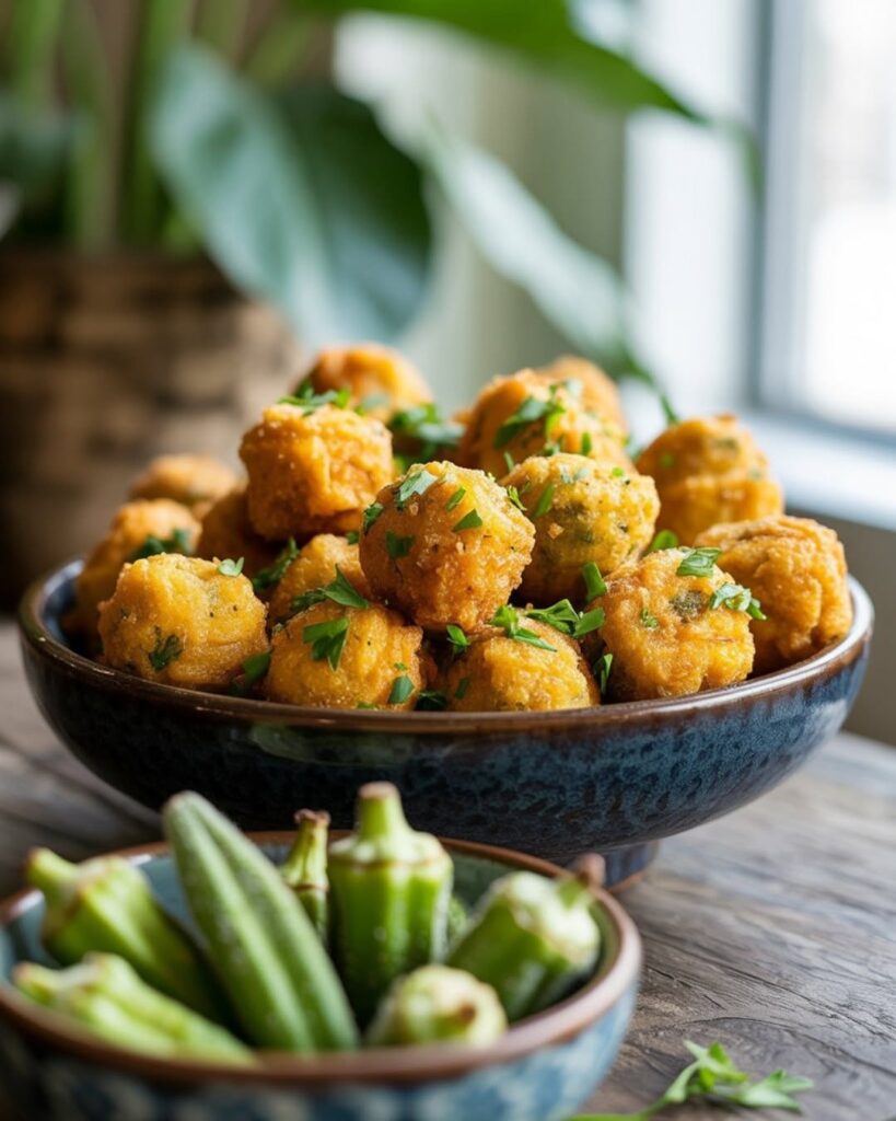 Vegan Fried Okra