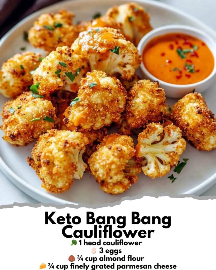 Keto Bang Bang Cauliflower 🥦