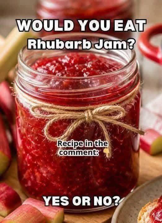 Low-Sugar Rhubarb Chia Jam